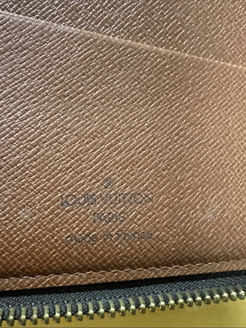 Louis Vuitton Brown Monogram Canvas Zip-Around Wallet with Handle - Picture 3 of 4